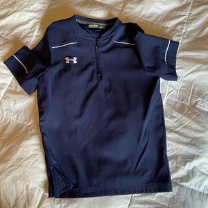 Under Armour 1/4 zip jacket EUC